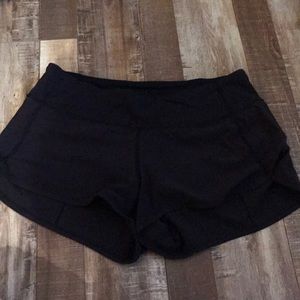 Lululemon Speed Up Short Size 6 Black